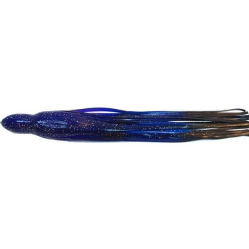 Black Bart S7 17in Lure Replacement Skirts Purple/Blue/Black (PBB)