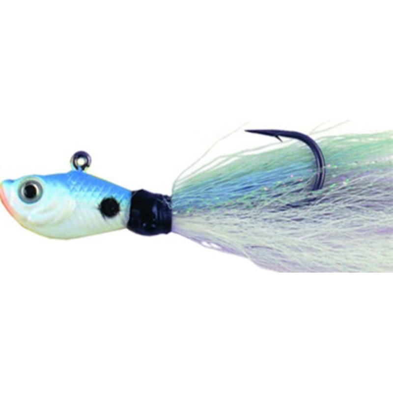 SPRO Prime Bucktail Jig - 3oz - Spearing Blue