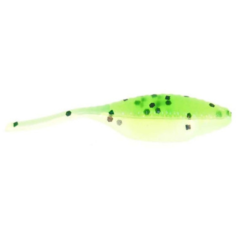Bass Assassin SA01 1/2'' Tiny Shad Lure SA01341 Chartreuse Pepper Shad
