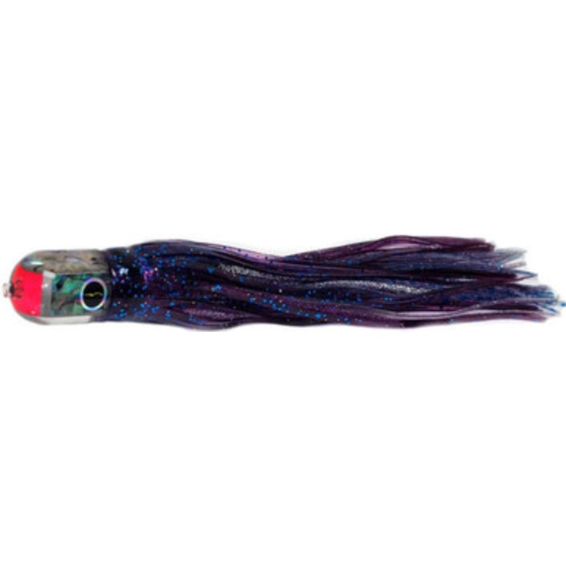 Black Bart Lures PUF-PBD Purple Blue Fleck/Purple Blue Dot Elk Hunt Light Tackle Skirted Lure