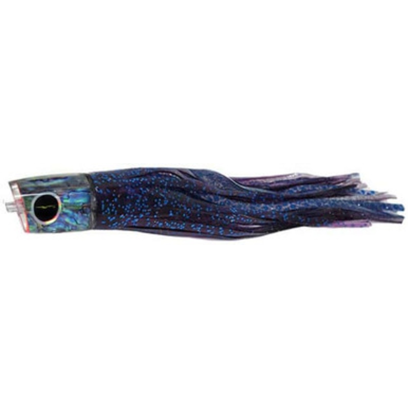 Black Bart Lures PUF-PBD Purple Blue Fleck/Purple Blue Dot Warrior Medium/Heavy Tackle Skirted Lure