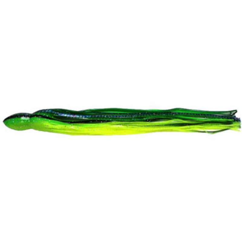 Black Bart S7 17in Lure Replacement Skirts Green Chartreuse (GC)