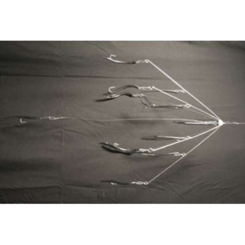 9er's 344-8 32'' Tube and Worm All Tube Lure - 3444BB Black