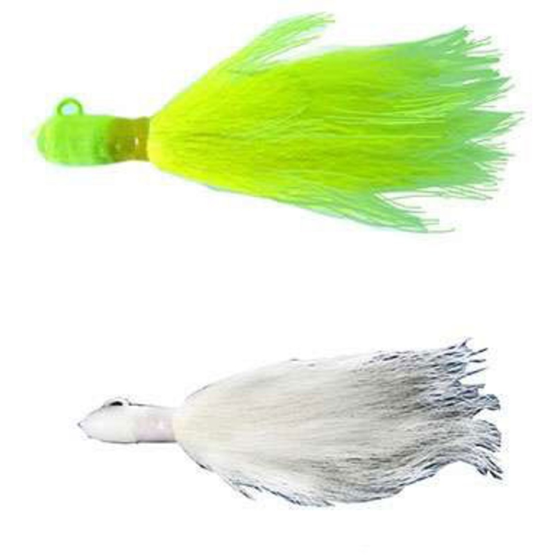 Andrus Jetty Caster Bucktail Jig - 1 1/2oz - Wine Red