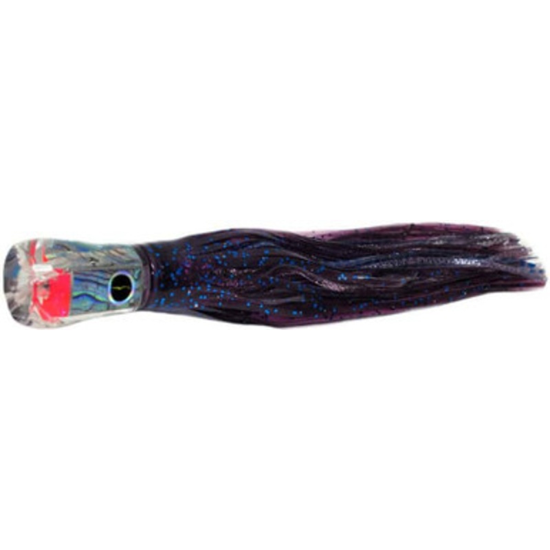 Black Bart Lures PUF-PBD Purple Blue Fleck/Purple Blue Dot Canyon Prowler Light Tackle Skirted Lure