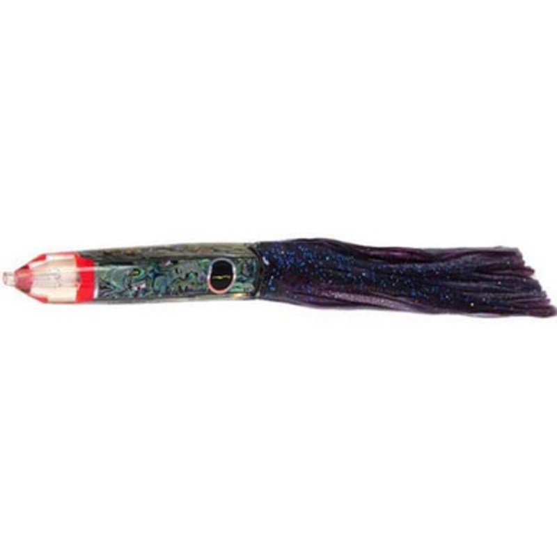 Black Bart Lures PUF-PBD Purple Blue Fleck/Purple Blue Dot Wahoo Candy Medium/Heavy Tackle Skirted Lure