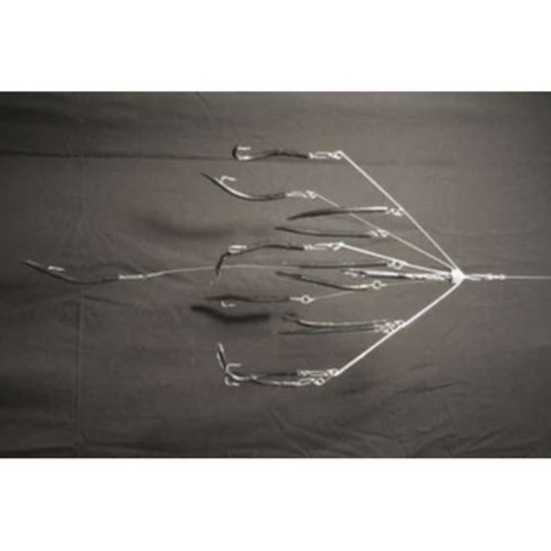 9er's 364-10 22'' Tube and Worm All Tube Lure - 3644BB Black