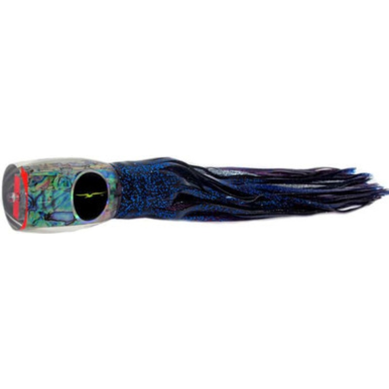 Black Bart Lures PUF-PBD Purple Blue Fleck/Purple Blue Dot Grander Candy Heavy Tackle Skirted Lure