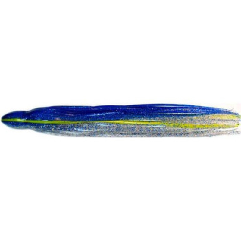 Black Bart S6 15in Lure Replacement Skirts Blue Yellow Stripe (BLY)