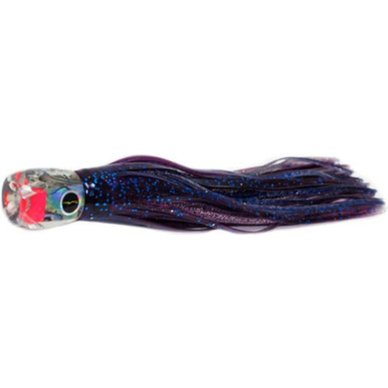 Black Bart Lures PUF-PBD Purple Blue Fleck/Purple Blue Dot Cabo Prowler Light Tackle Skirted Lure