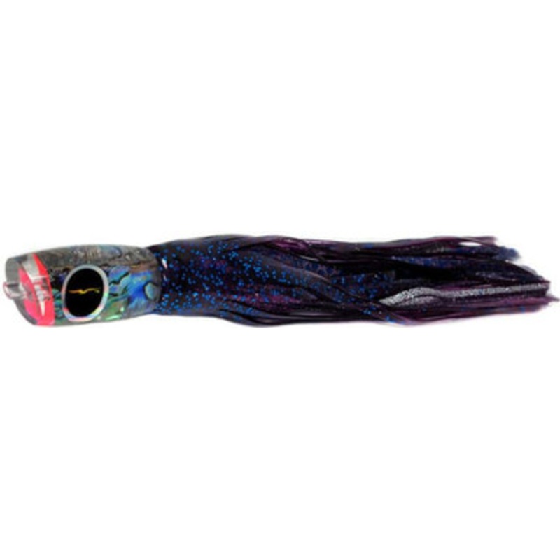 Black Bart Lures PUF-PBD Purple Blue Fleck/Purple Blue Dot Mini 1656 Angle Medium Tackle Skirted Lure