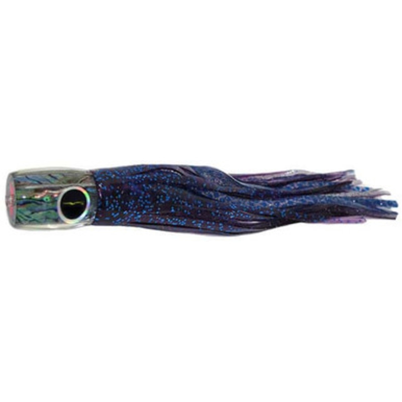 Black Bart Lures PUF-PBD Purple Blue Fleck/Purple Blue Dot Striper Candy Medium/Heavy Tackle Skirted Lure