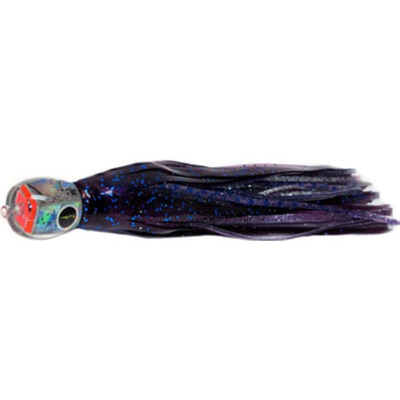 Black Bart Lures PUF-PBD Purple Blue Fleck/Purple Blue Dot Tuna Candy Light Tackle Skirted Lure