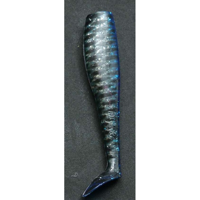 Al Gag's Whip-It Fish Lures Replacement Tails 6in Blue Mackerel