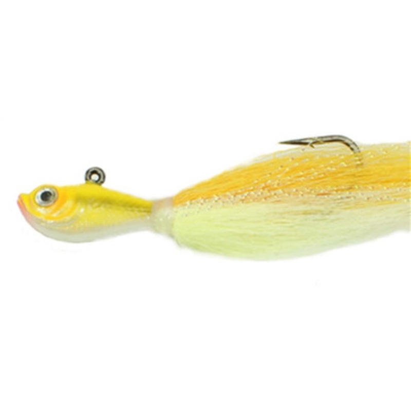 SPRO Prime Bucktail Jig - 6oz - Yellow