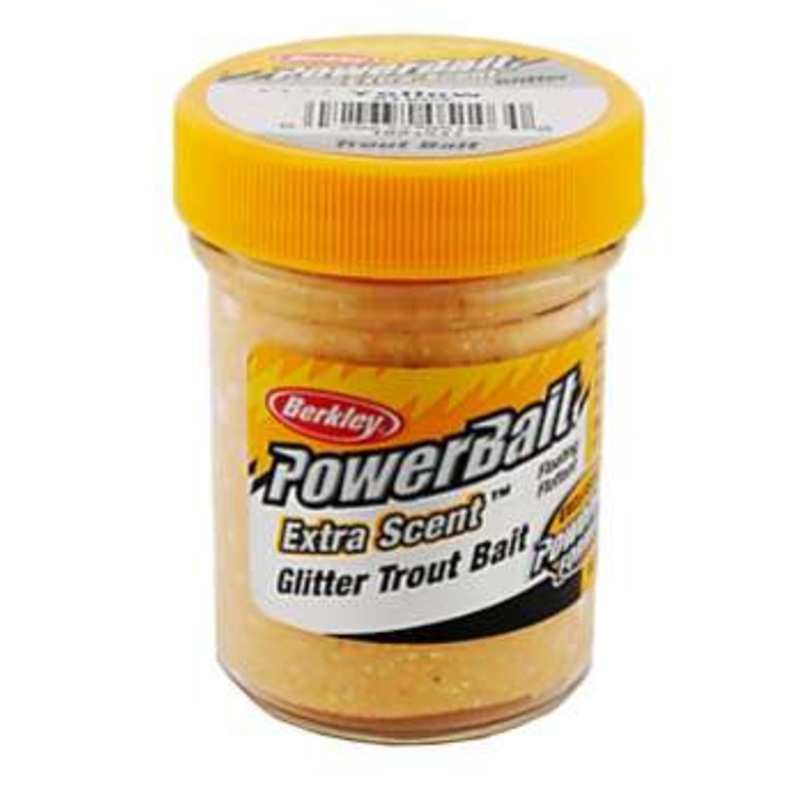 Berkley STBGY PowerBait Glitter Trout Bait - Yellow