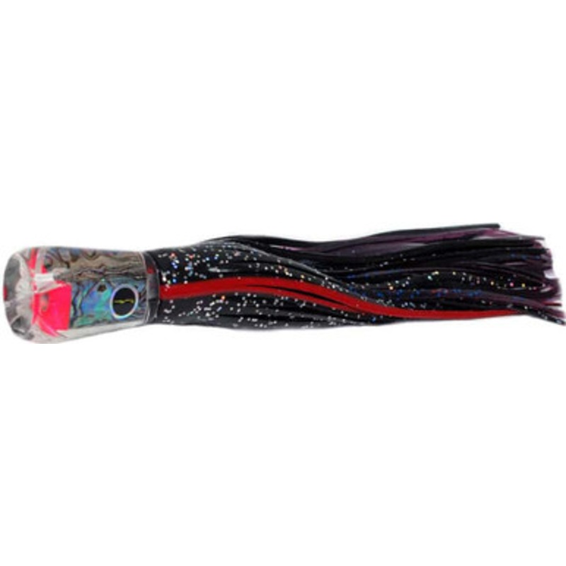 Black Bart Lures BK-PUF Black/Purple Blue Fleck Canyon Prowler Light Tackle Skirted Lure