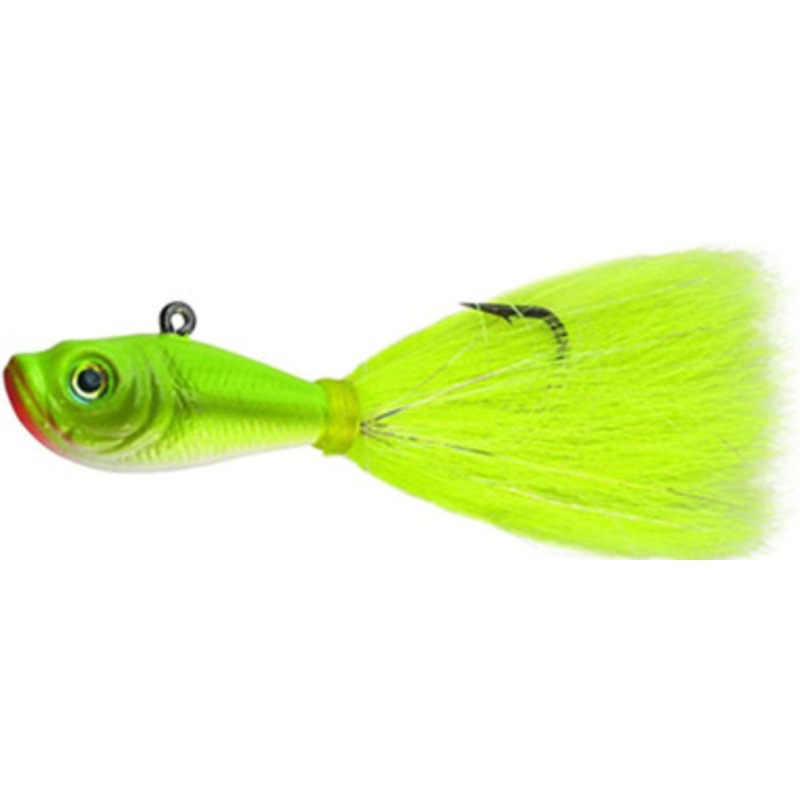 SPRO SBTJCC-11/2 Prime Bucktail Jig - 1 1/2oz - Crazy Chartreuse