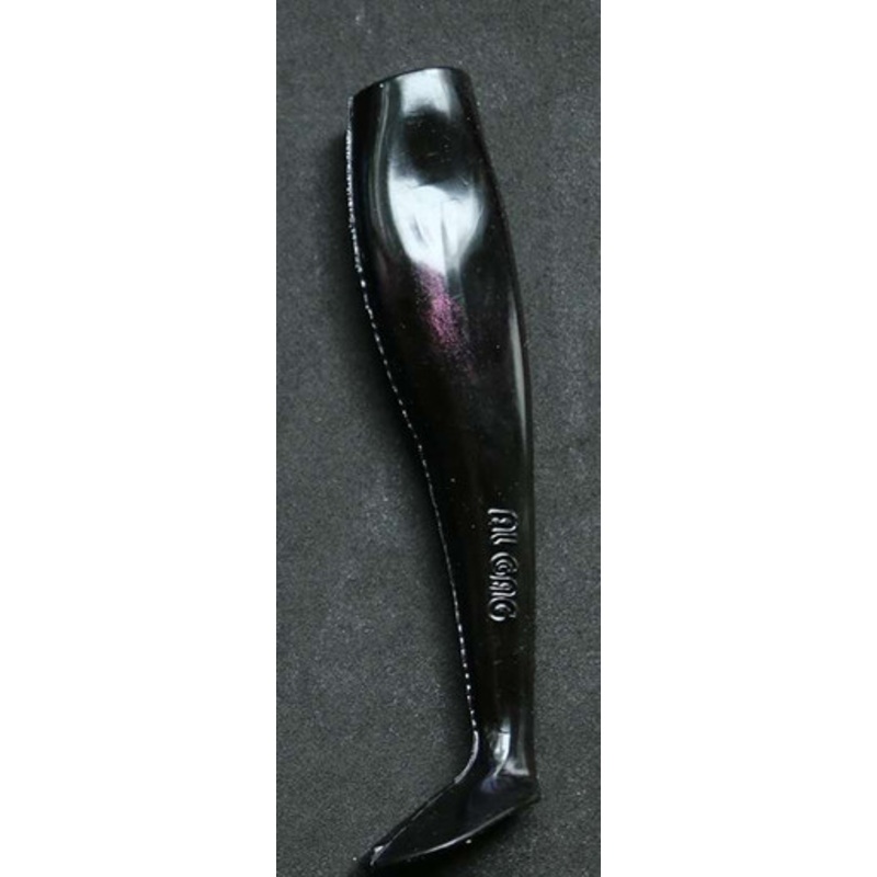 Al Gag's Whip-It Fish Lures Replacement Tails 6in Black