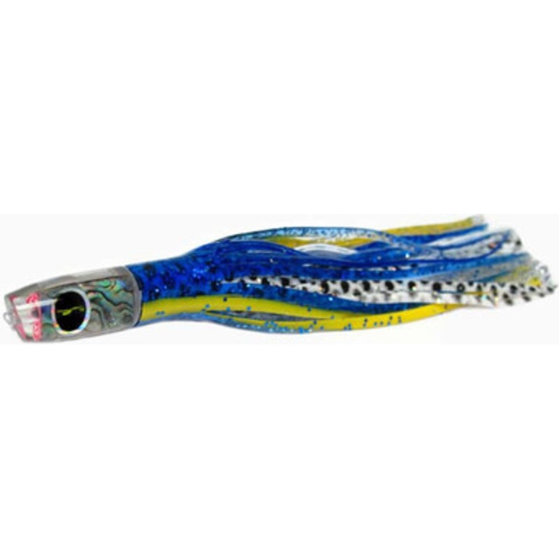 Black Bart Demon Micro Bait Blue Yellow/White Dot