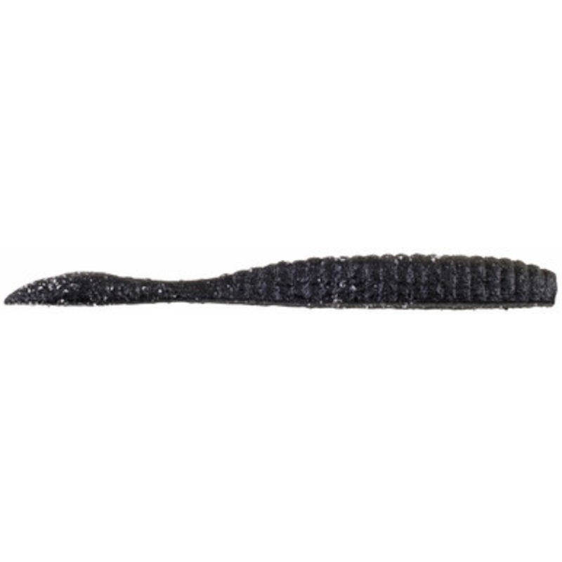 Berkley Maxscent Flat Worm - 3.6in - Black