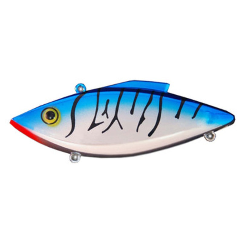 Bill Lewis Rat-L-Trap Mini-Trap (MT) 1/4oz W1 CHROME BLUE/BLACK STRIPE