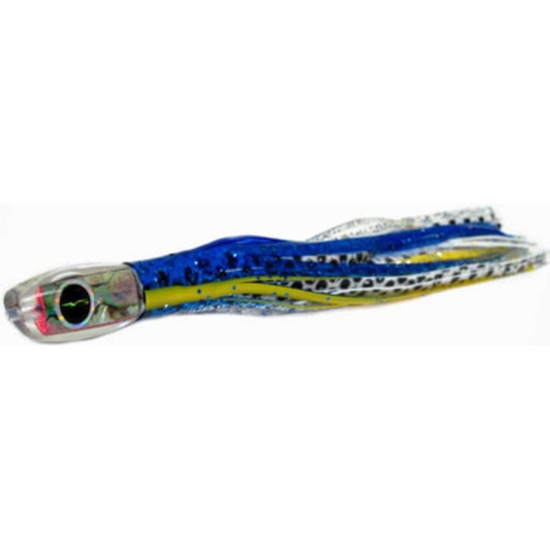 Black Bart Brat Micro Bait Blue Yellow/White Dot