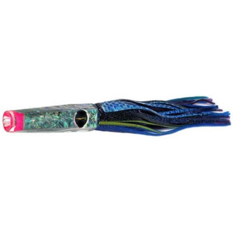 Black Bart Lures BBD-PUF Black Blue Dot/Purple Blue Fleck San Sal Candy Medium Tackle Skirted Lure