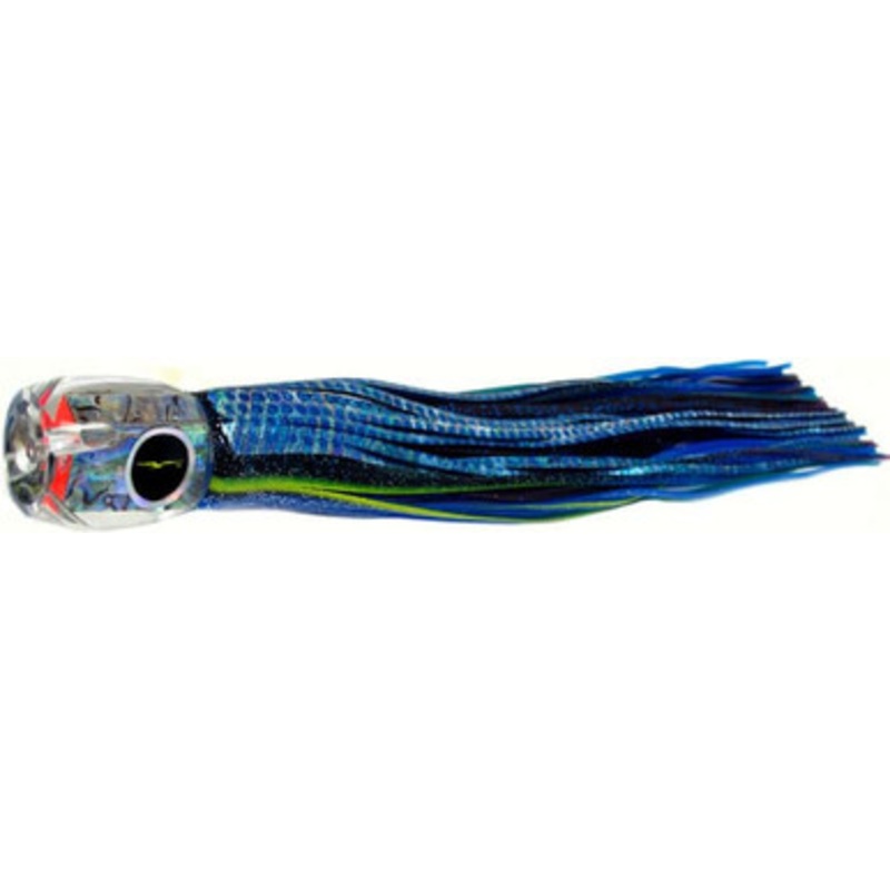 Black Bart Lures BBD-PUF Black Blue Dot/Purple Blue Fleck St Thomas Prowler Medium/Heavy Tackle Skirted Lure