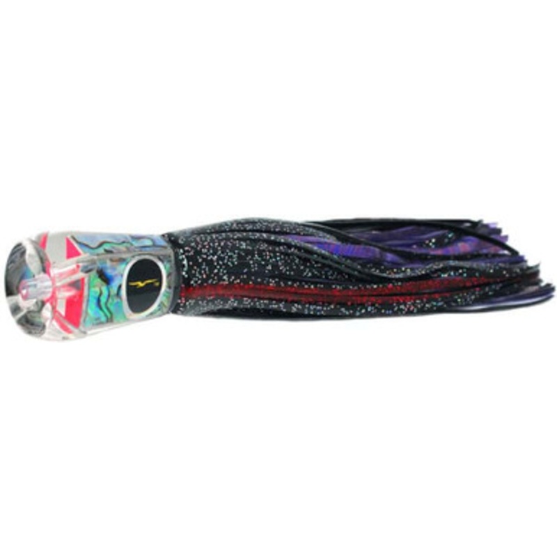 Black Bart Lures BK-PUF Black/Purple Blue Fleck Cairns Prowler Medium Tackle Skirted Lure