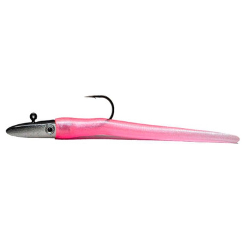 RonZ Original Series Rigged Soft Bait - 4in - 1/4oz - Pink Fluorescent