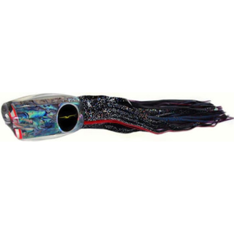 Black Bart Lures BK-PUF Black/Purple Blue Fleck Blue Breakfast Heavy Tackle Skirted Lure