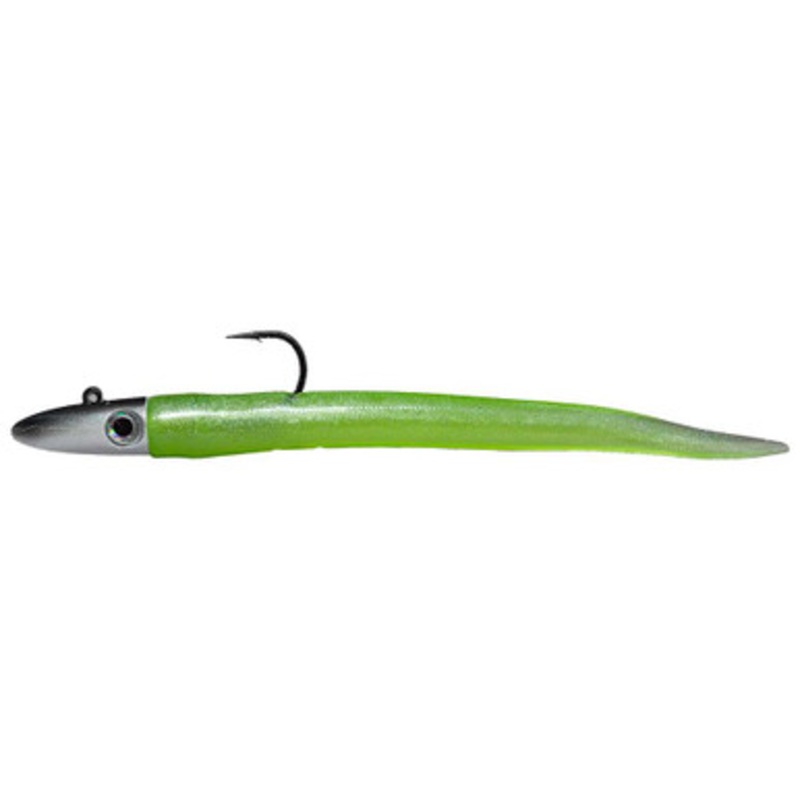 RonZ Original Series Rigged Soft Bait - 8in - 2oz - Olive Metallic