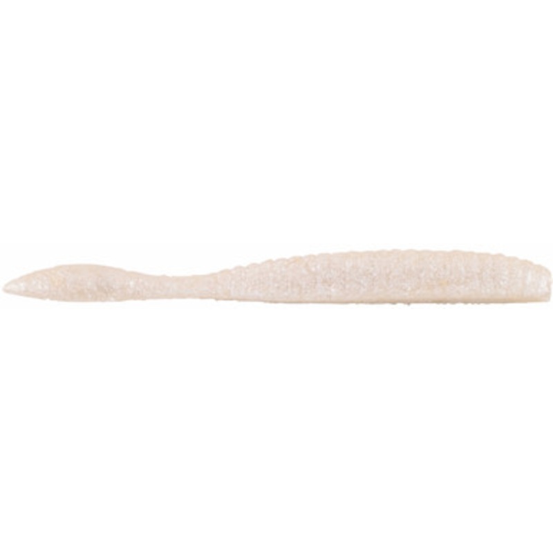 Berkley Maxscent Flat Worm - 3.6in - White Pearl