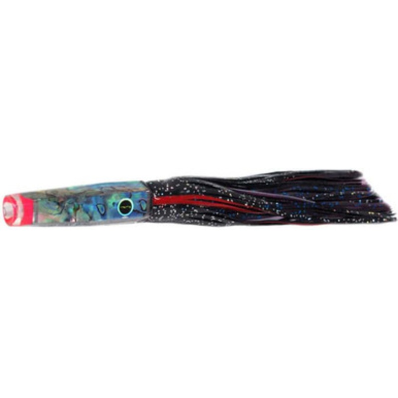 Black Bart Lures BK-PUF Black/Purple Blue Fleck Rum Cay Candy Light Tackle Skirted Lure
