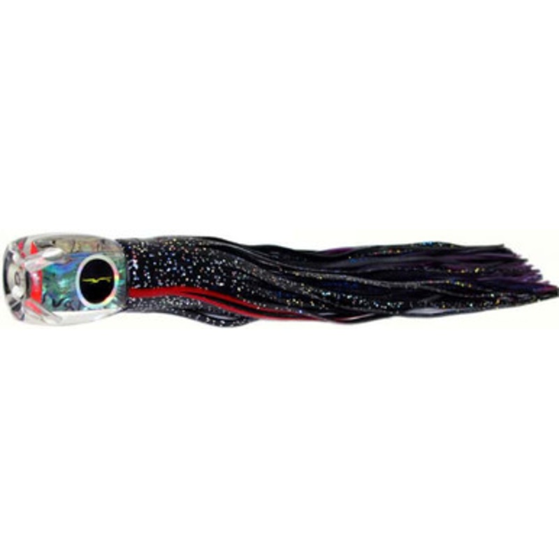 Black Bart Lures BK-PUF Black/Purple Blue Fleck St Thomas Prowler Medium/Heavy Tackle Skirted Lure