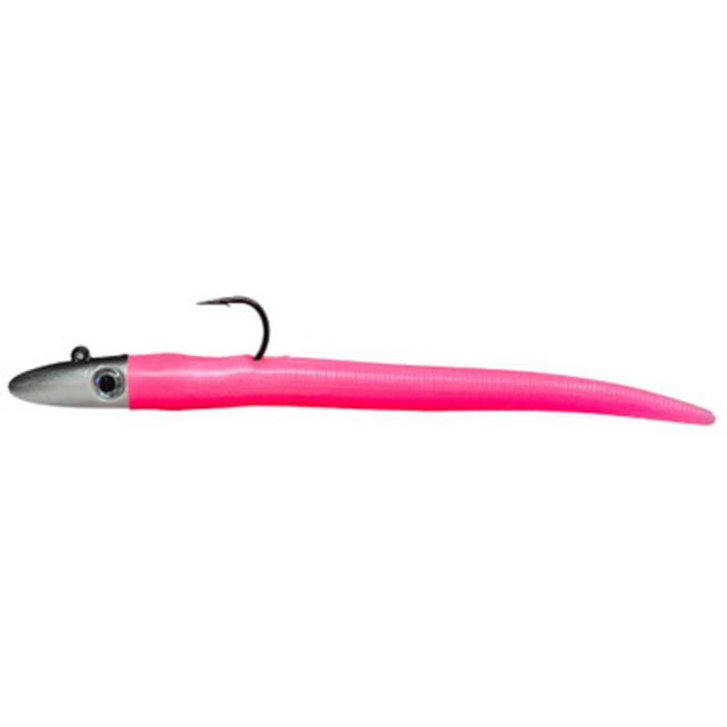 RonZ Original Series Rigged Soft Bait - 8in - 2oz - Pink Fluorescent