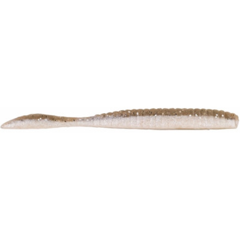 Berkley Maxscent Flat Worm - 3.6in - Brown Back