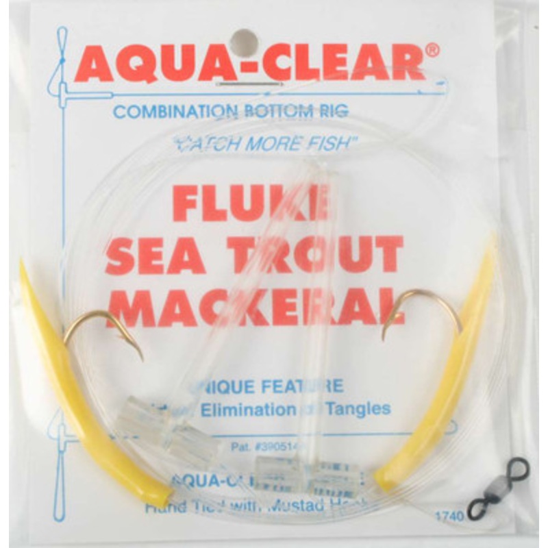 Aqua-Clear FW-1DY Fluke/Sea Trout/Mackeral High/Low Rig