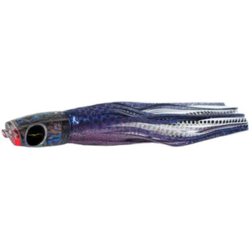 Black Bart Lures Medium Tackle Lures Eleuthera Plunger Purple Blue Dot/White Black Dot PBD/WBD