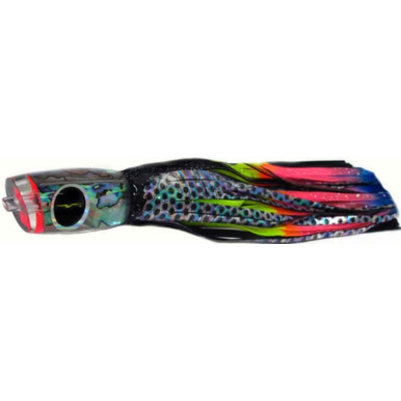Black Bart Lures Medium Tackle Lures Mini 1656 Angle Nose Black Dot/Rainbow BKD/RA
