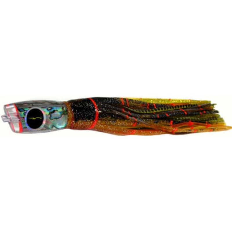 Black Bart Lures Medium Tackle Lures Mini 1656 Angle Nose Brown Gold Orange/Gold Dot BGO/GDD