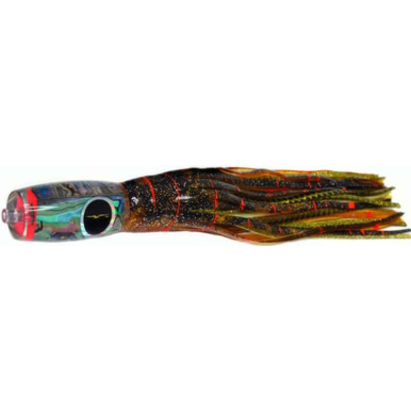 Black Bart Lures Medium Tackle Lures Mini 1656 Flat Nose Brown Gold Orange/Gold Dot BGO/GDD