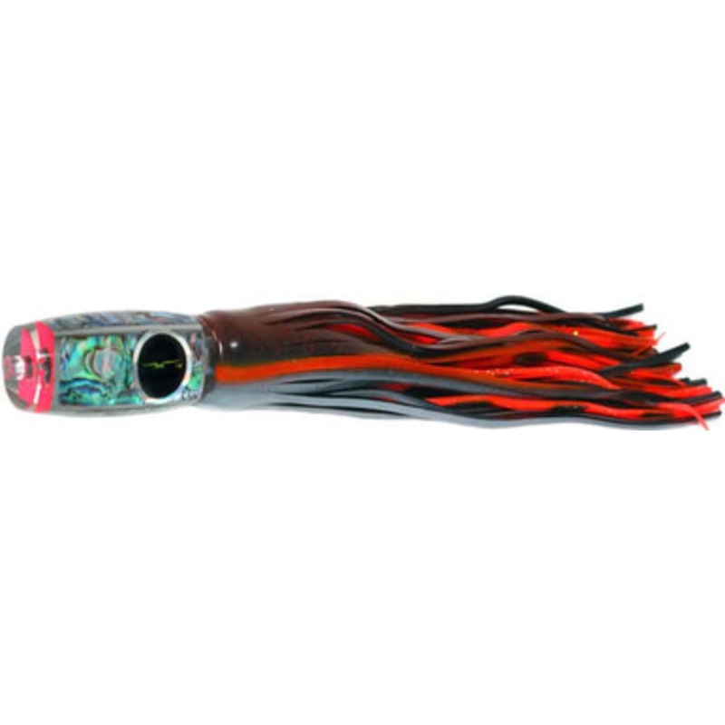 Black Bart Lures Medium Tackle Lures Mini 1656 Flat Nose Petro/Orange Dot PET/ORD