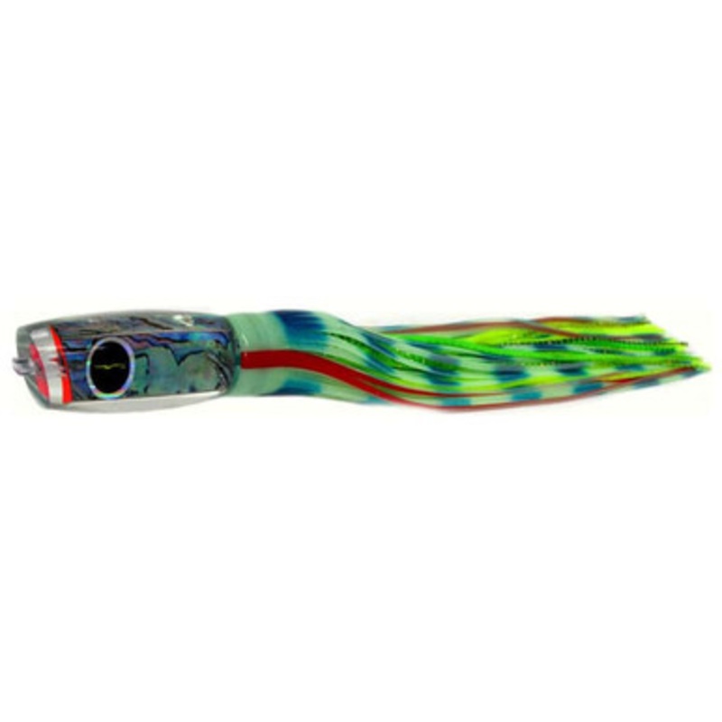 Black Bart Medium/Heavy Tackle Lures 1656 Angle Nose Glow/Green Chartreuse Dot GLO/GCD
