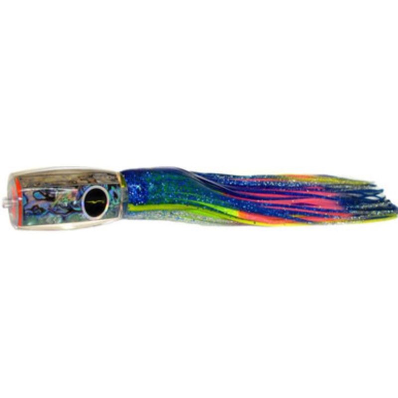 Black Bart Medium/Heavy Tackle Lures 1656 Flat Nose Blue Yellow/Rainbow BLY/RA
