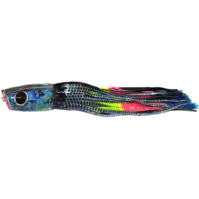 Black Bart Medium/Heavy Tackle Lures Big Rock Plunger Black Dot/Rainbow BKD/RA