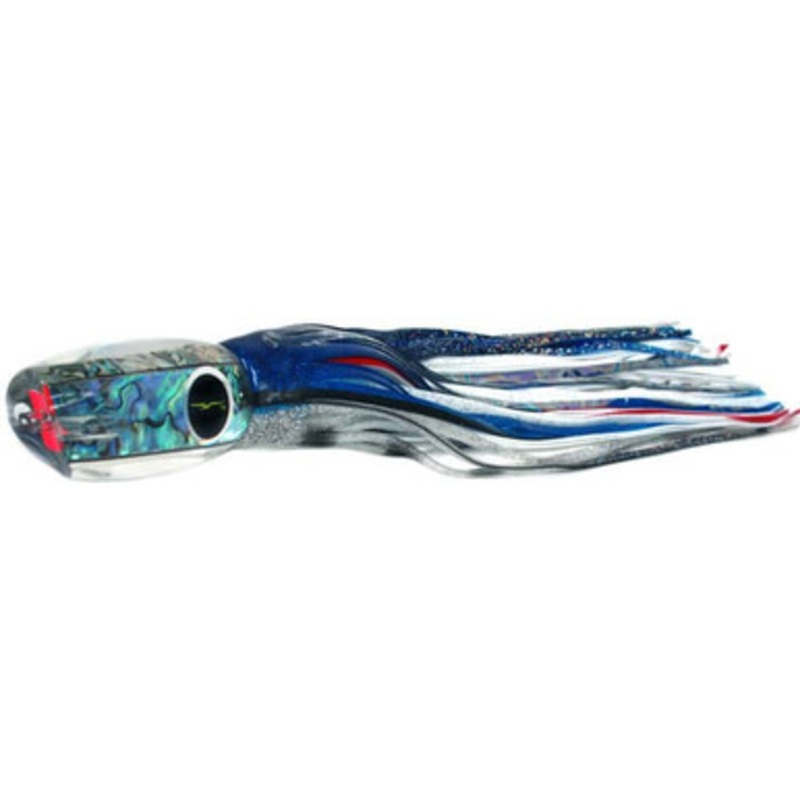 Black Bart Medium/Heavy Tackle Lures Hawaiian Breakfast Blue Foil/White BL/WH