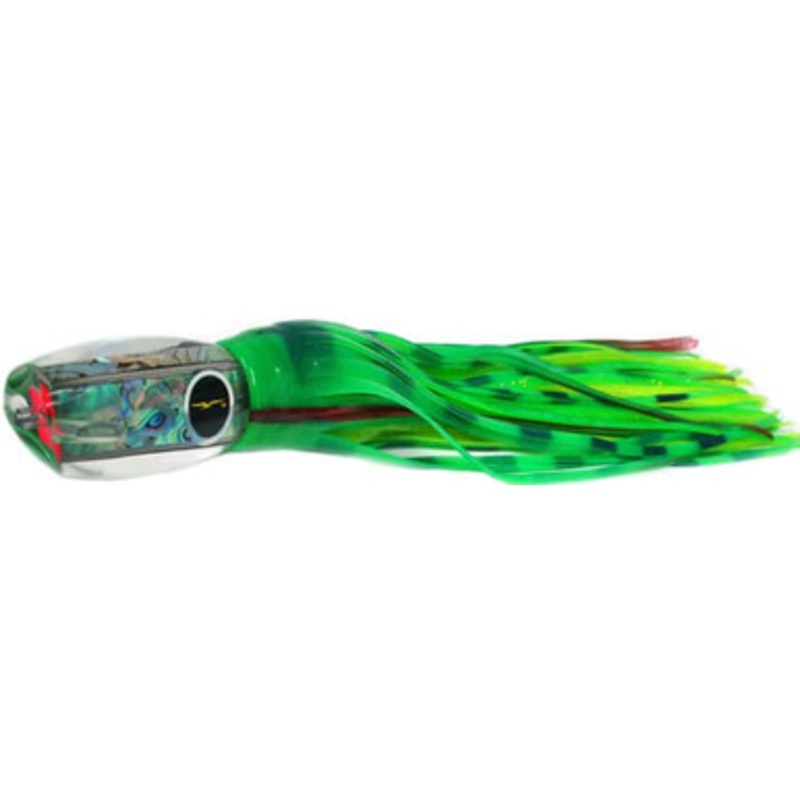 Black Bart Medium/Heavy Tackle Lures Hawaiian Breakfast Glow/Green Chartreuse Dot GLO/GCD