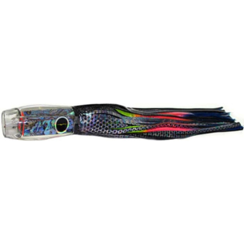Black Bart Medium/Heavy Tackle Lures Kona ProJet Black Dot/Rainbow BKD/RA